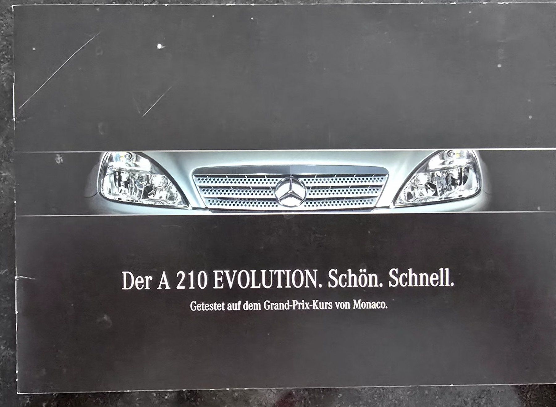 Mercedes-Benz Documenti: Prospekte MERCEDES-BENZ A-Klasse W168 210 EVOLUTION – Usato da Spiez venduto da Jeepnjim