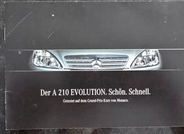 Prospekte MERCEDES-BENZ A-Klasse W168 210 EVOLUTION