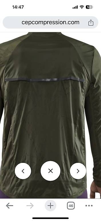Jacken: Running jacket reflective wind beaker – Gebraucht aus Locarno von jea_7xgf 1