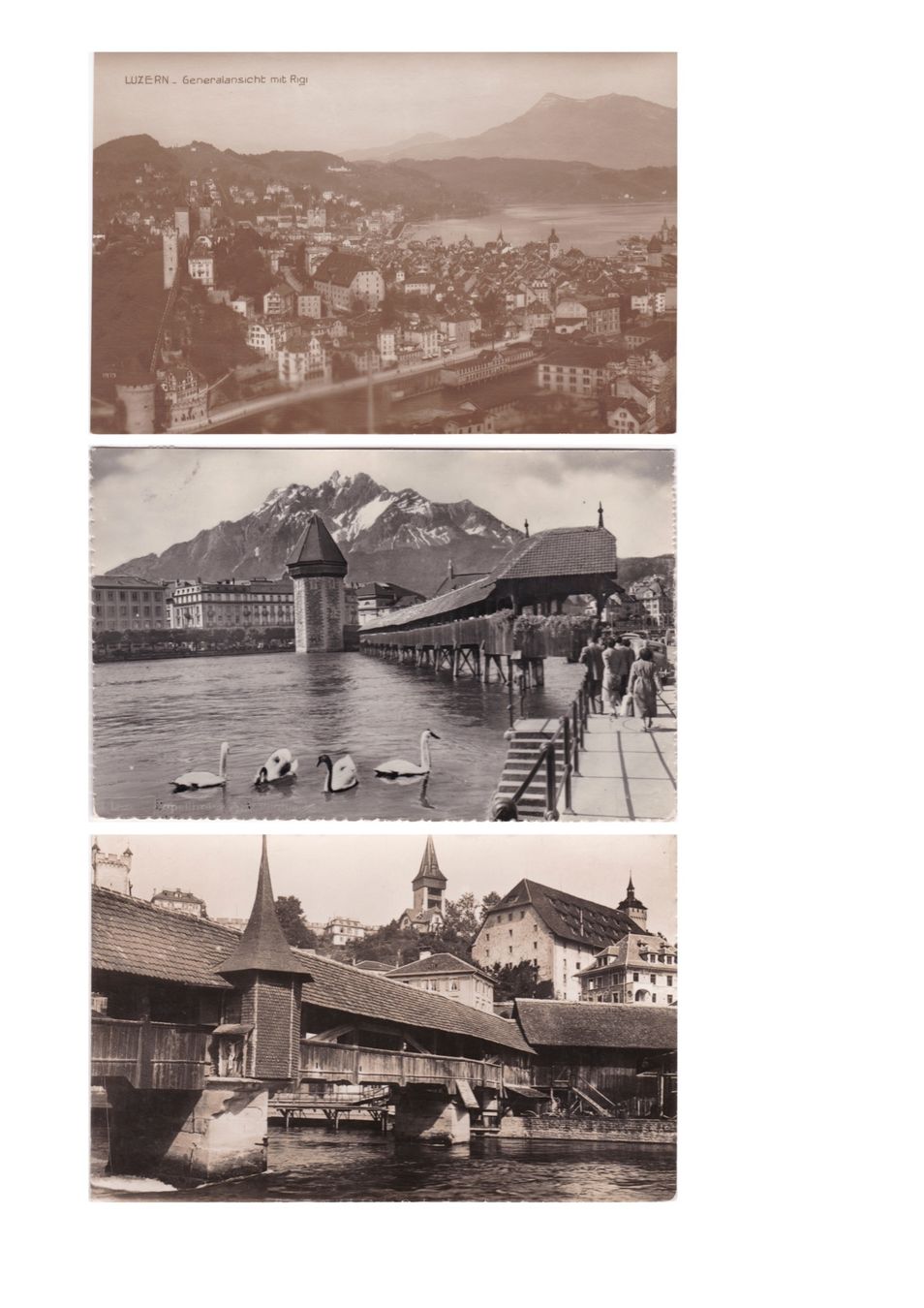 Cartoline postali: Konvolut Luzern – Usato da Baar venduto da dokuba 2