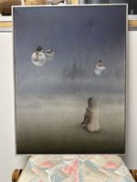 Tableau original Diego Smaniotto  “L’Instant Fragile”