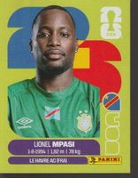 FIFA WORLD CUP 2026 Panini Sticker COD 2 LIONEL MPASI