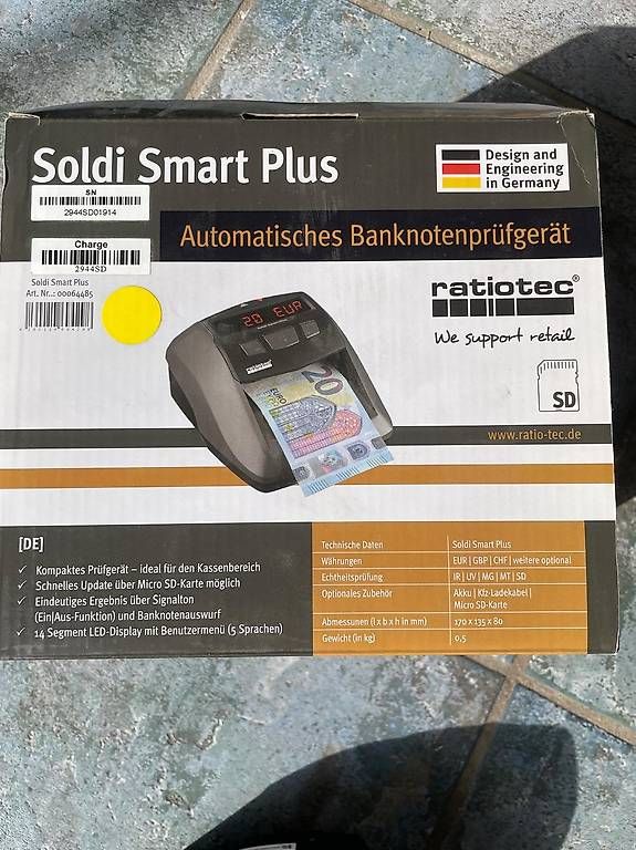 Banknoten: Rilevatore automatico di banconote false – Gebraucht aus Morbio Inferiore von cla_9fmc 2
