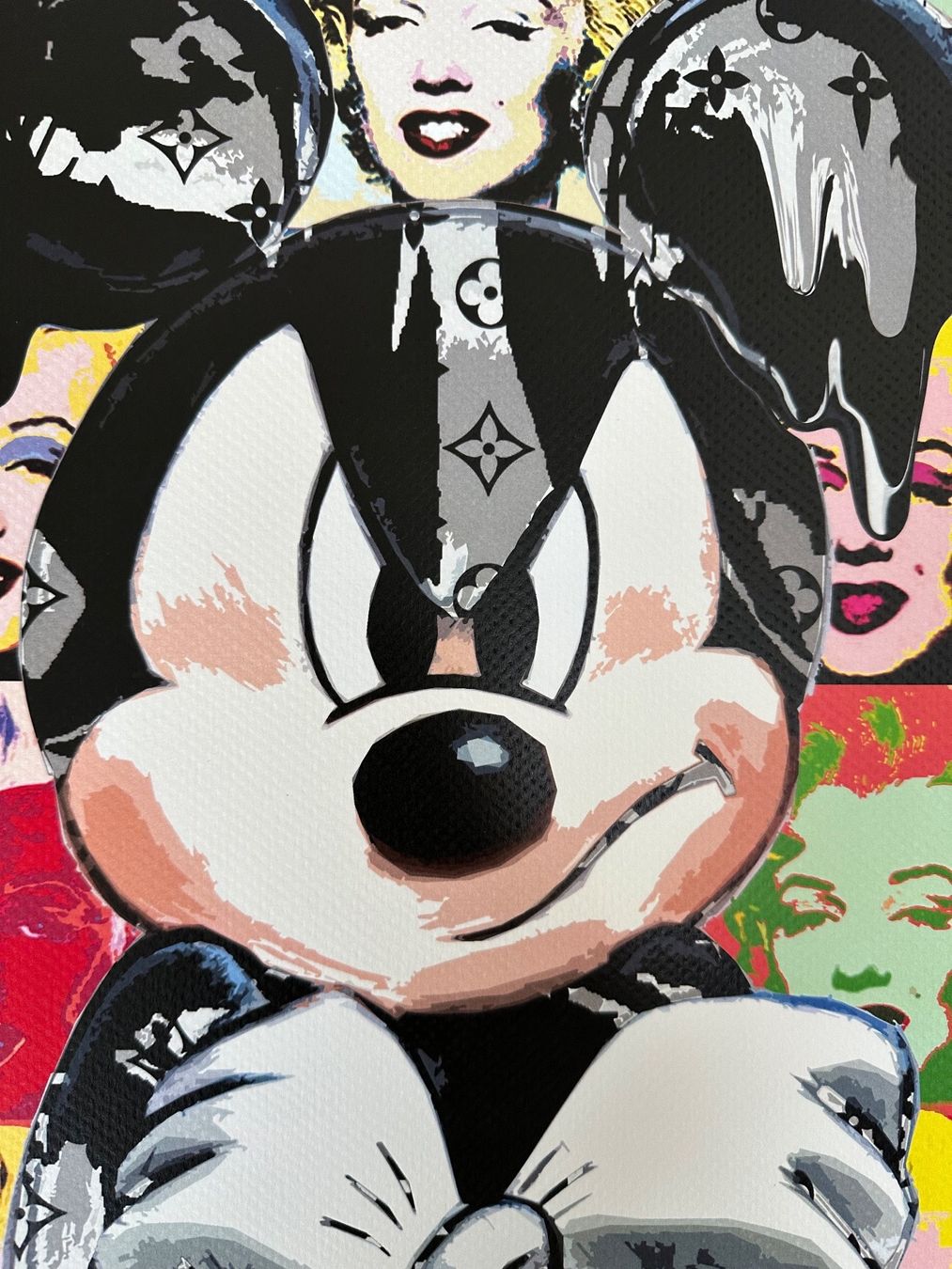 Poster & Bilder: Death: Monroe Angry Mickey, signiert – Neu (gemäss Beschreibung) aus Meilen von Smgdesign 5
