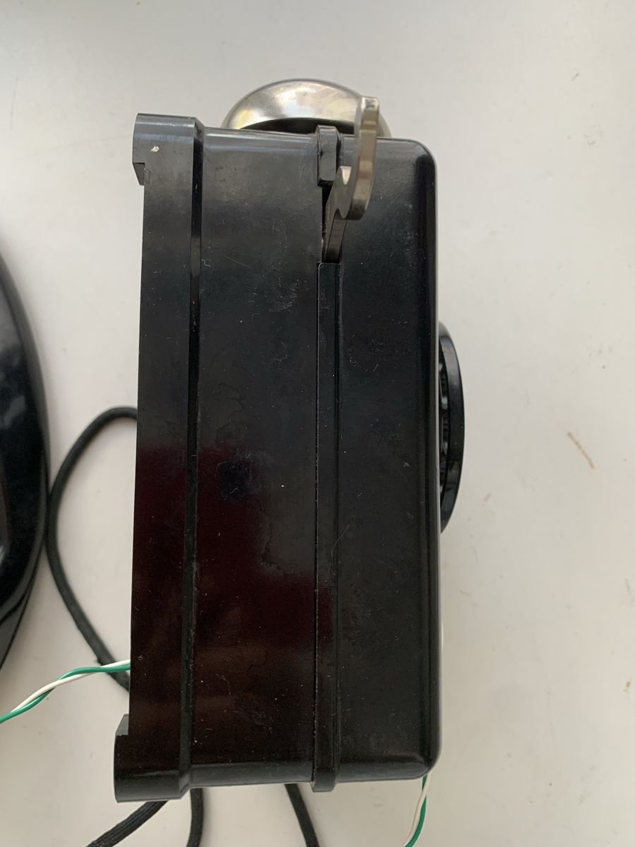 Telefoni: Wandtelefon Weidmann, schwarz – Usato da Egg b. Zürich venduto da ohtannenbaum 3