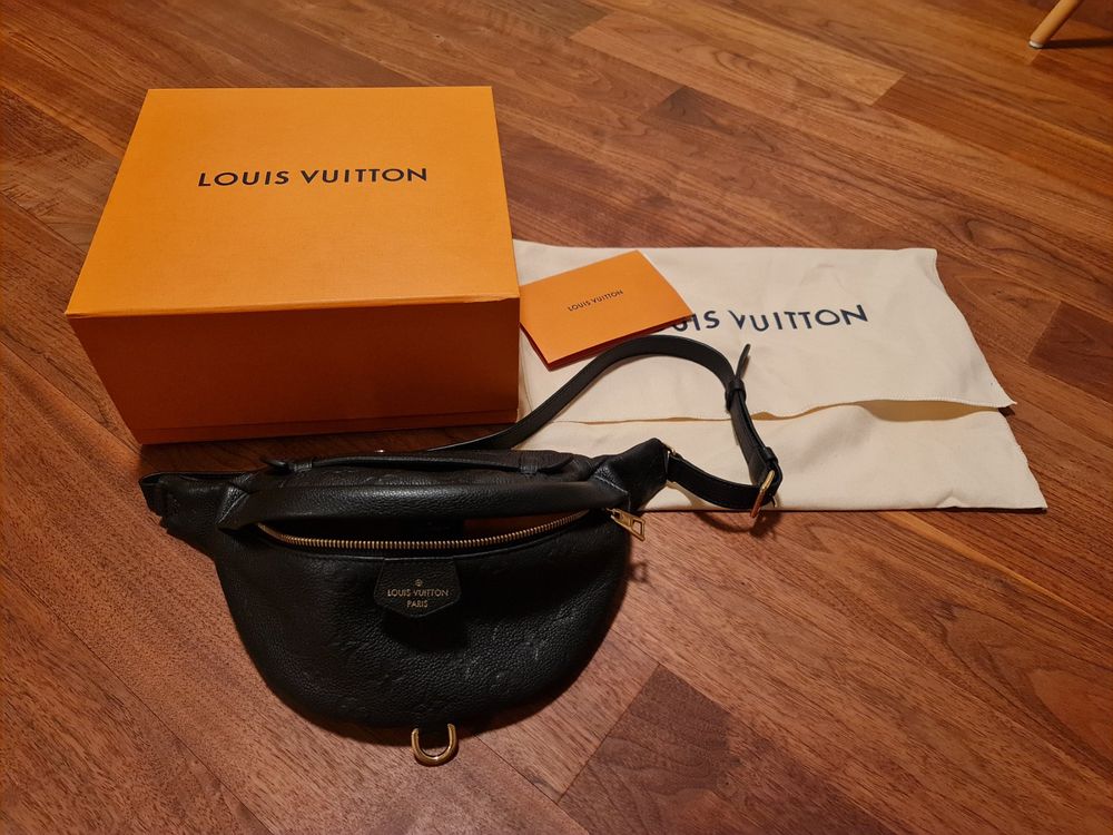Louis Vuitton Bumbag - Bauchtasche - Empreinte Leder Noir