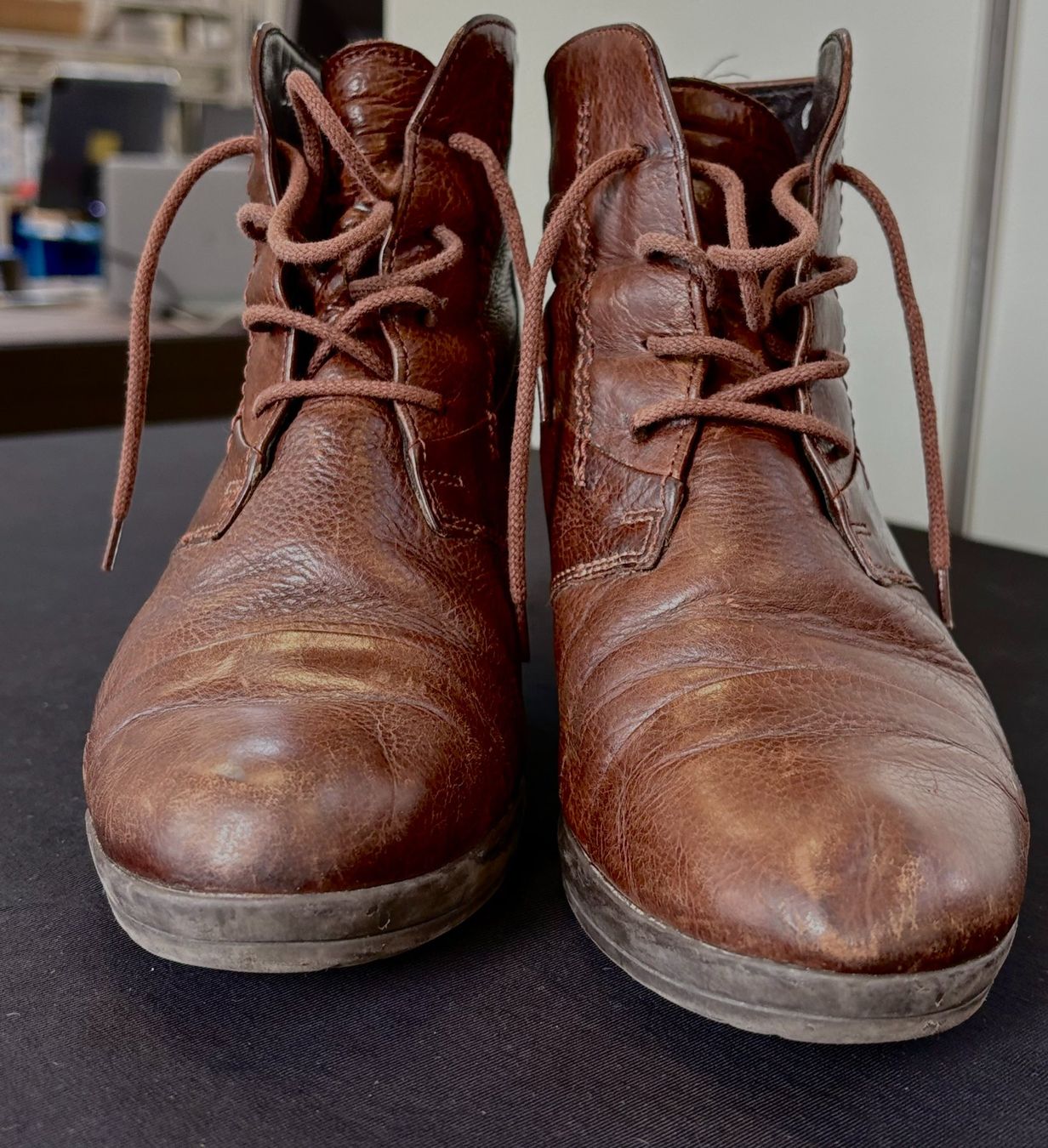 Gabor Scarpe da donna: Braune Gabor Stiefeletten, Echt Leder, Gr. 37 – Usato da Zürich venduto da Drahtzug
