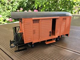 Wagon LGB 4029 marchandises brun