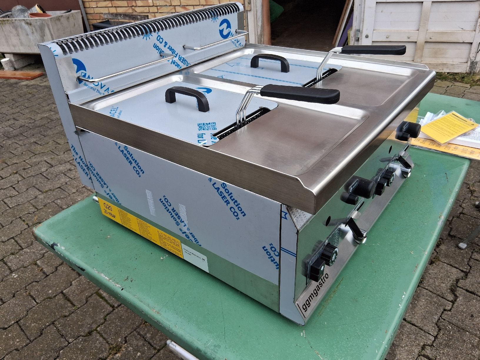 Küchengeräte: gas Fritteuse – Neu (gemäss Beschreibung) aus Rümlingen von kleinehexe79 2