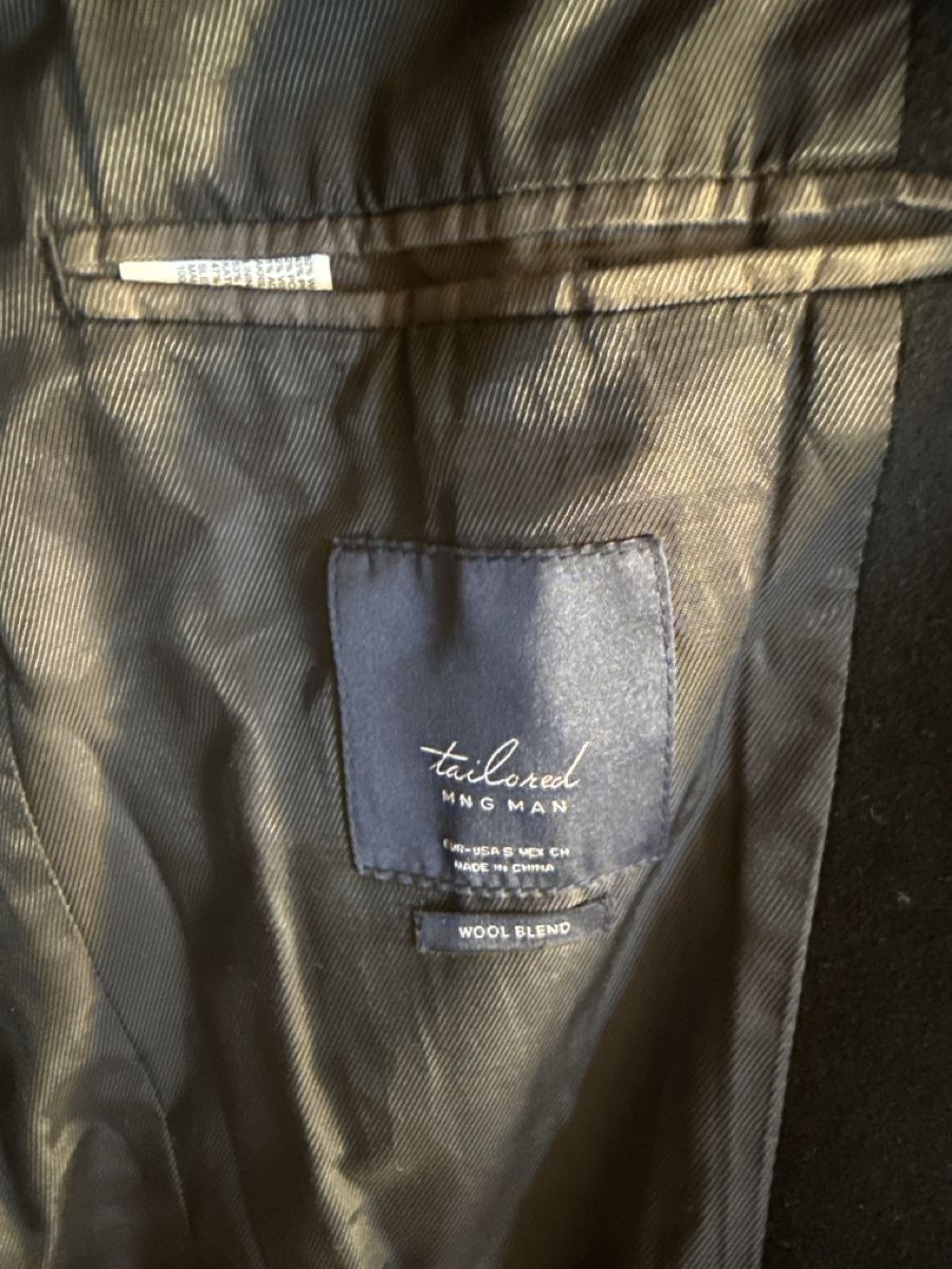 Mango Cappotti: Mango Man Mantel Grösse 38/S Schwarz – Usato da Zürich venduto da fin_5g7p 2