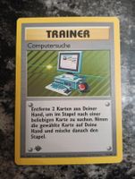 Pokémon Karte Trainer Computersuche 1. Edition 