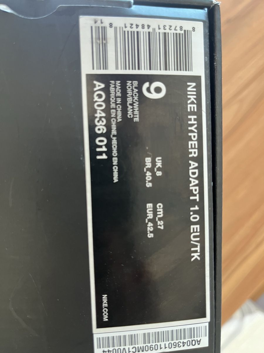 Scarpe da uomo: Nike Hyper Adapt 1.0 – Usato da Epalinges venduto da DukeNoble 8