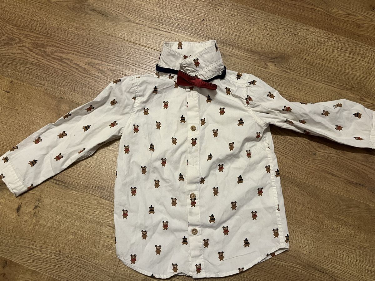 H&M Camicie, T-shirt & Polo: Weihnachtshemd gr.92 – Nuovo (secondo la descrizione) da St. Peterzell venduto da martina333