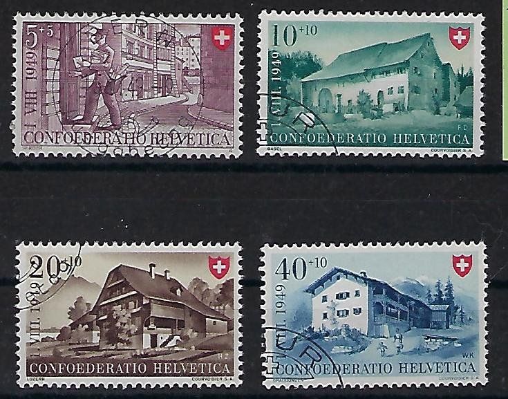 Tutti i francobolli: Pro Patria 1949 gestempelt   14850 – Usato da Lunden venduto da Animus999