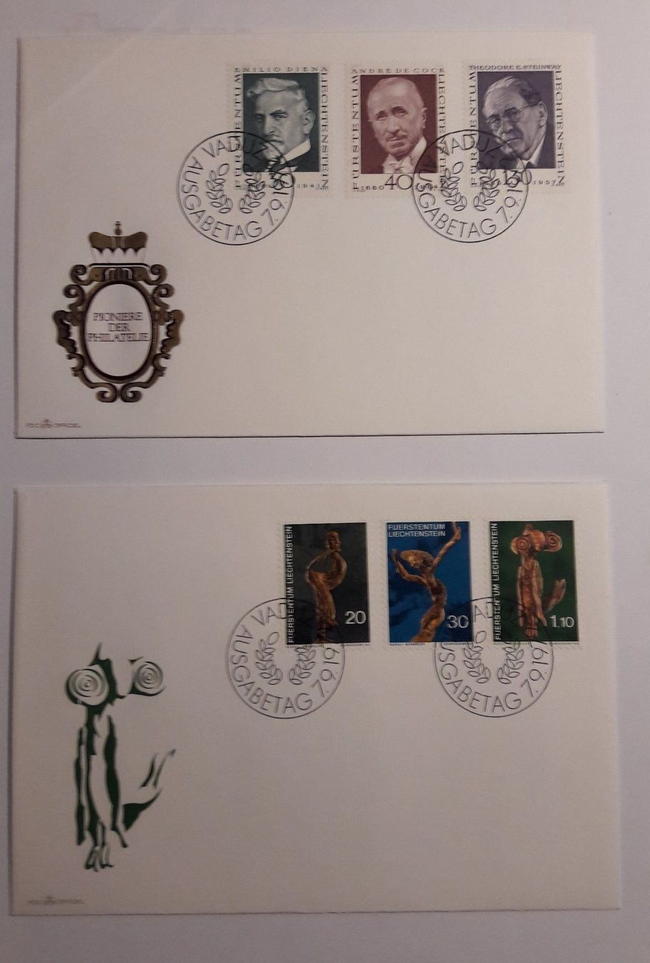 Enveloppes & pochettes d'envoi: 1972 JSA / FDC – Neuf (Voir description) à Alten par Regenwasser 4