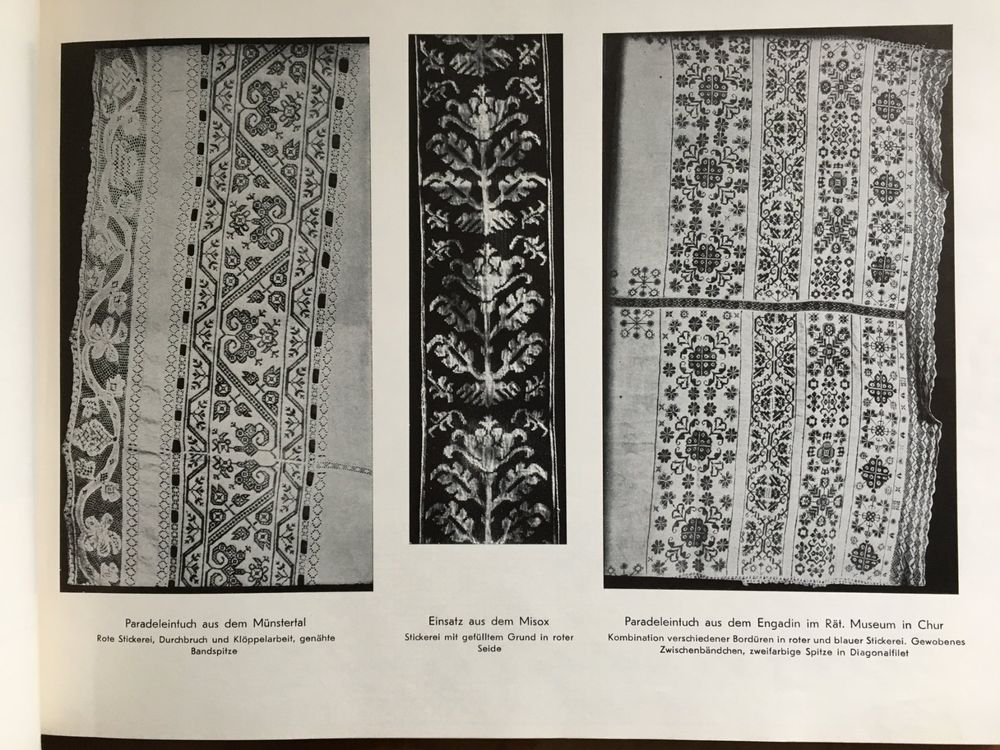KreuzstichMuster aus Graubünden Bündner Heimatschutz 1949 Kaufen auf