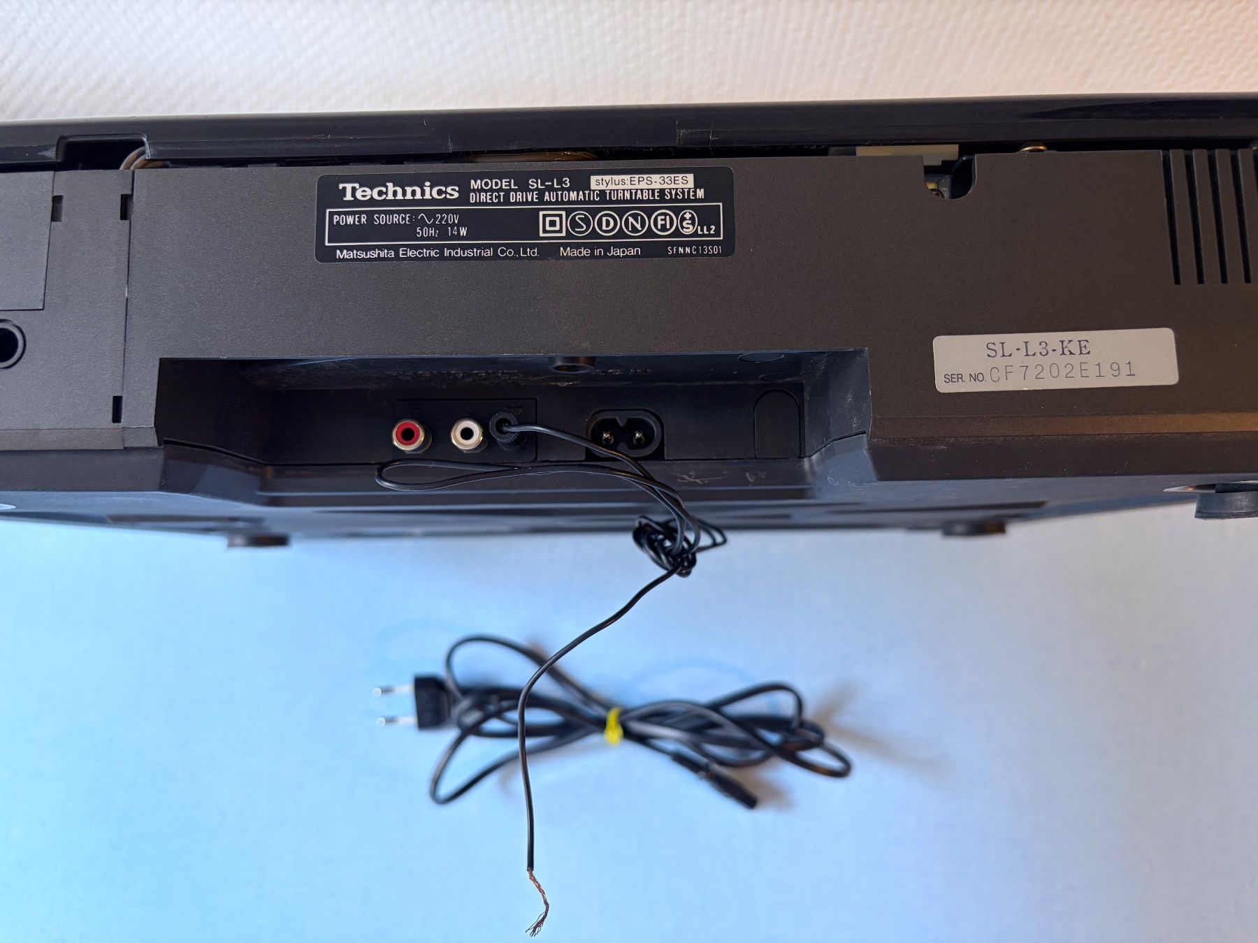 Technics Giradischi: Technics SL-L3 Plattenspieler – Usato da Luzern venduto da raymondnoir 6