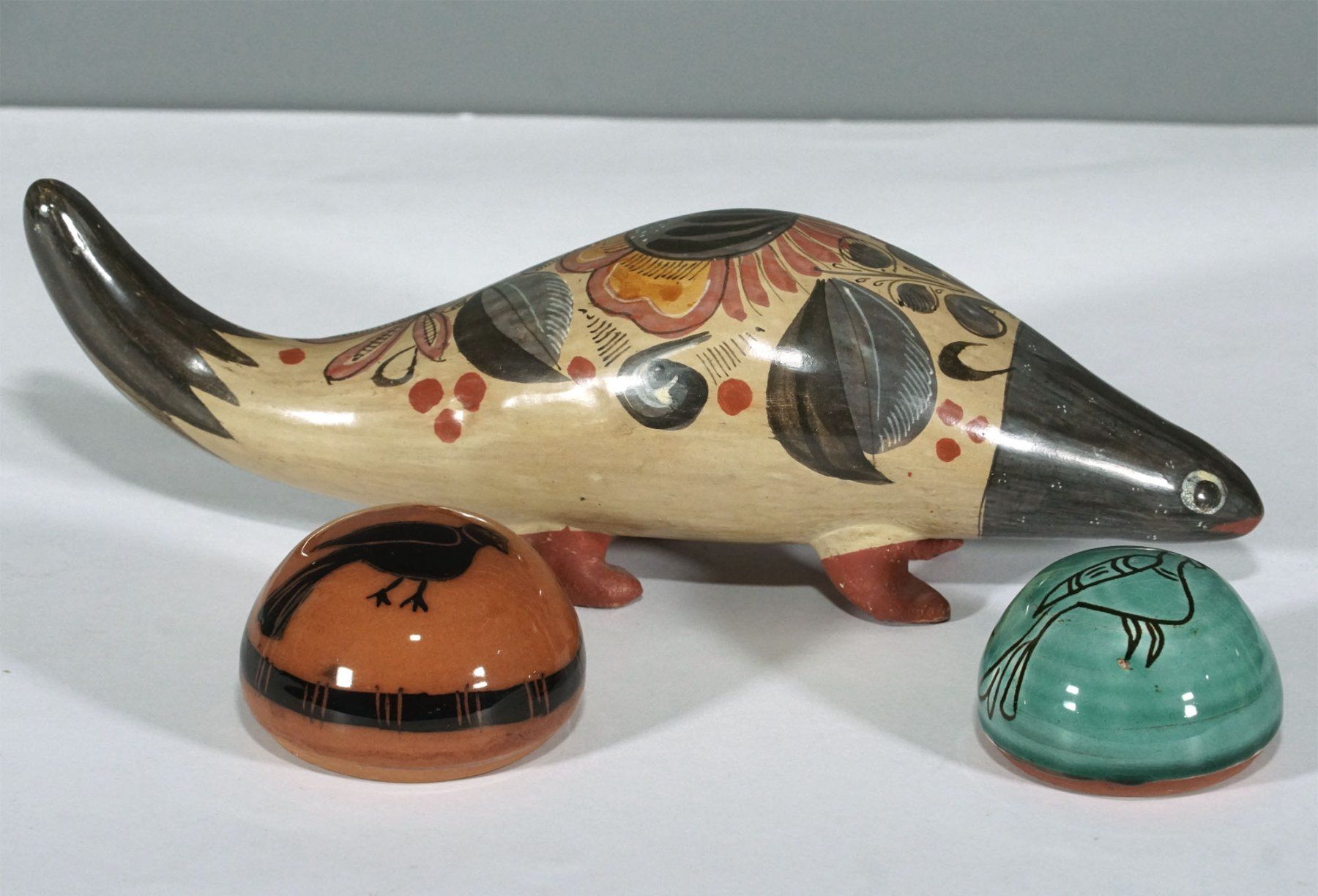 Sculture & Statue: 3 Südamerikanische Keramik Objekte – Usato da Meggen venduto da Brockitare