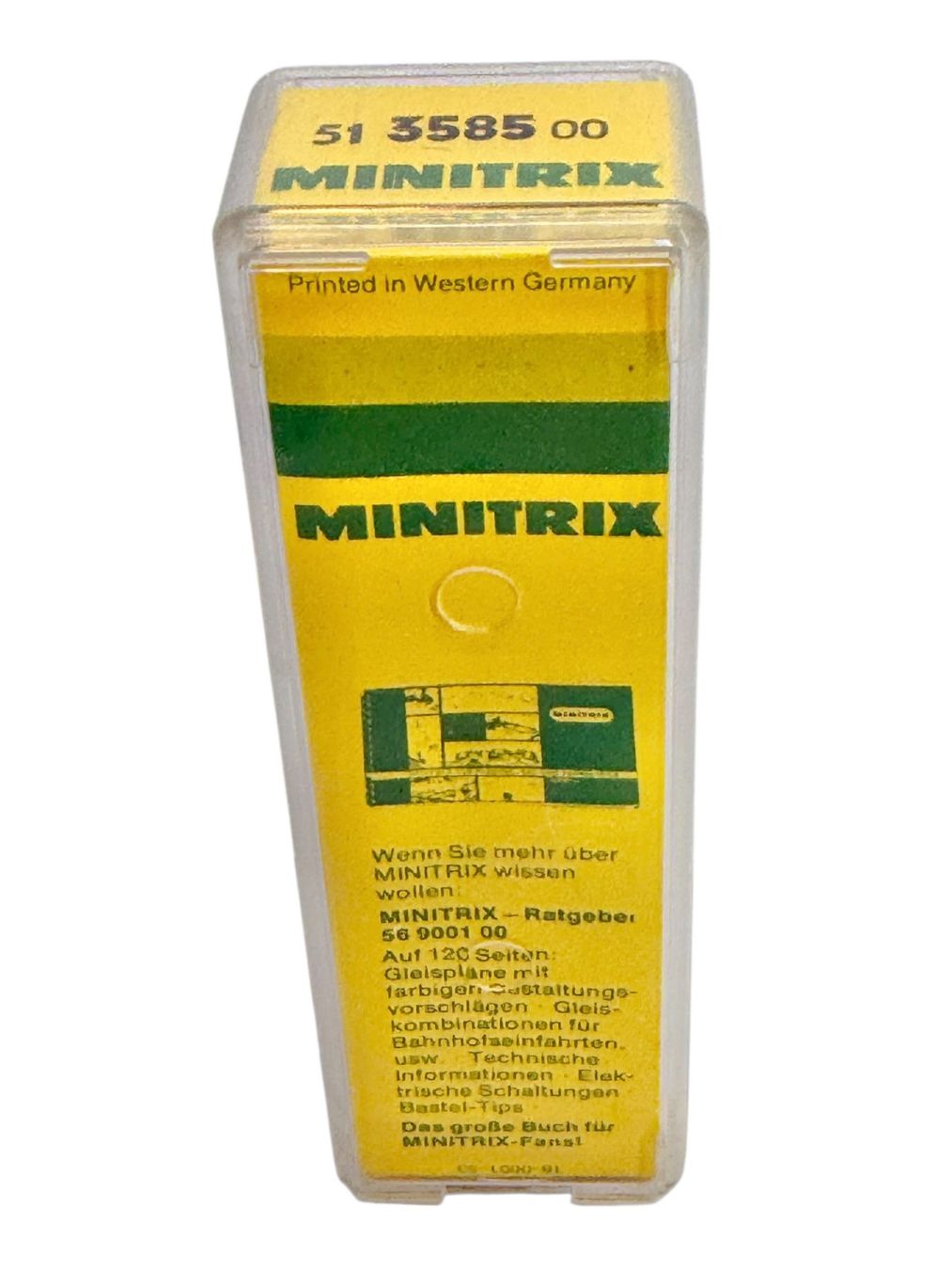 Trix Modellini di ferrovie: MINITRIX 3585 Wagon de marchandises SBB CFF vintage – Usato da Morges venduto da vintiques 5