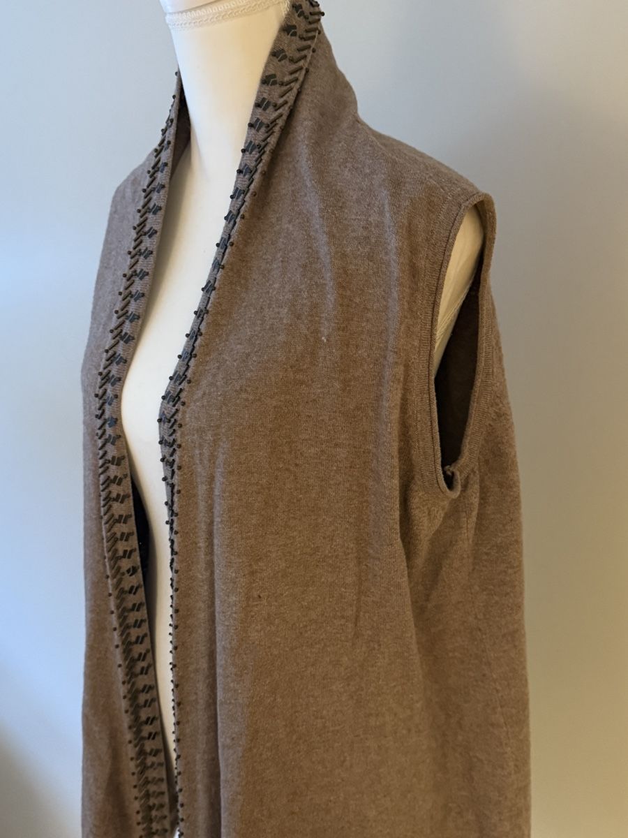 Gerry Weber Gilet & Giacche senza maniche: Gerry Weber Edition Weste, Grösse 46, braun – Usato da Wallisellen venduto da watcher01 3