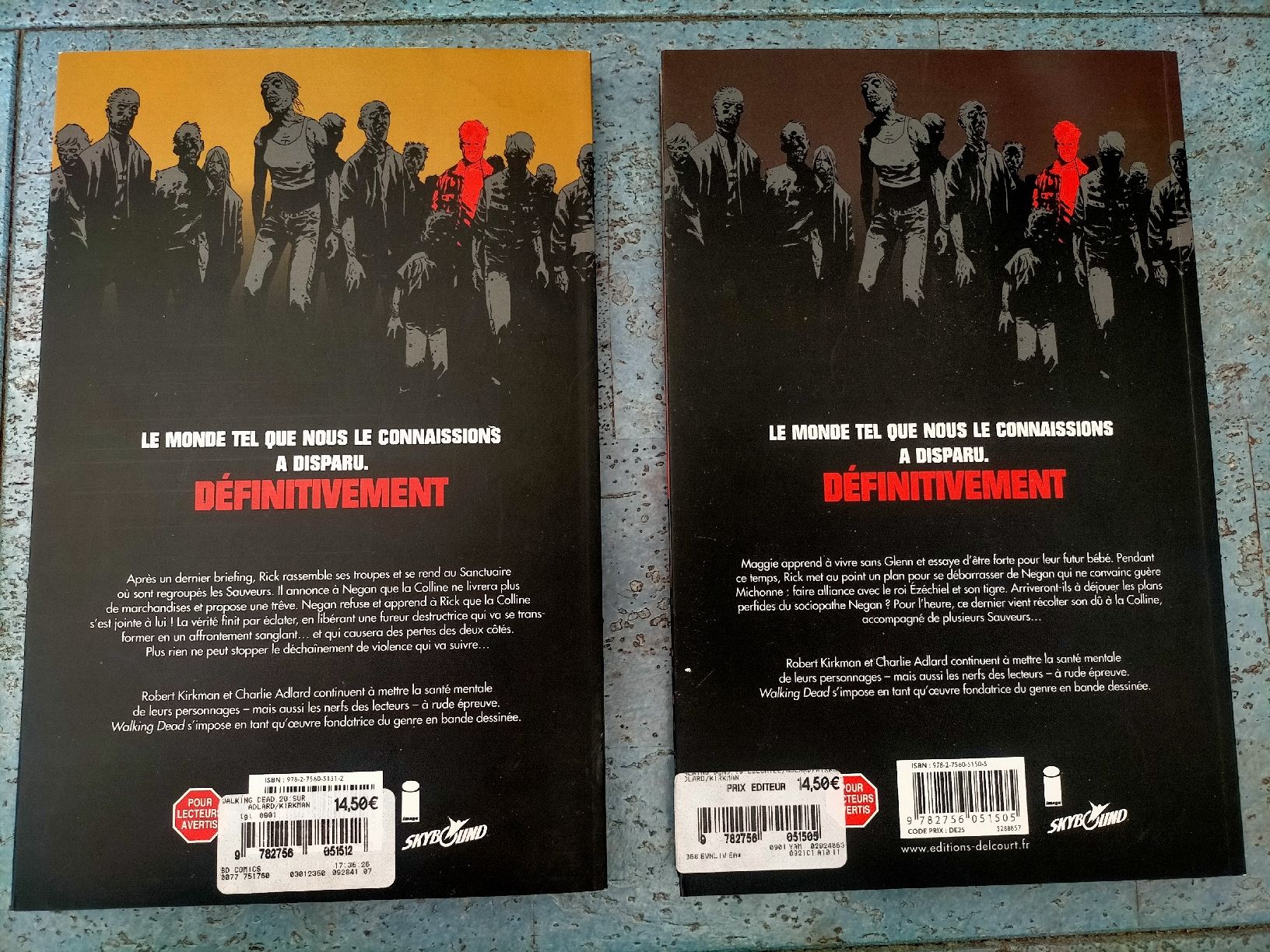 Fumetti: The Walking Dead Comics 19 & 20 (Französisch) – Nuovo (secondo la descrizione) da Meisterschwanden venduto da Boni4 1