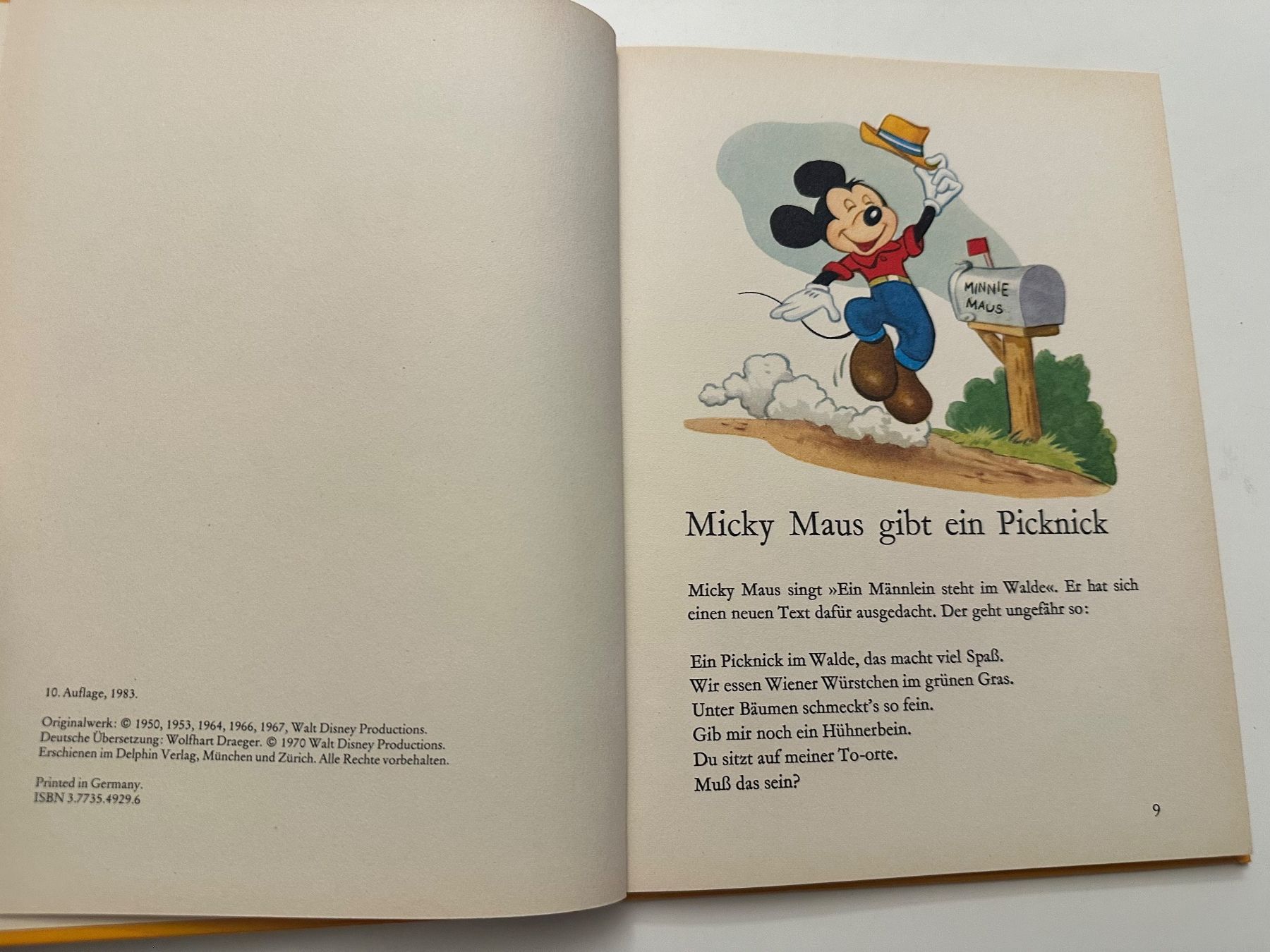 Bücher: Das grosse Micky Maus Buch Walt Disney von 1983 – Gebraucht aus Münsingen von Ganjam 3