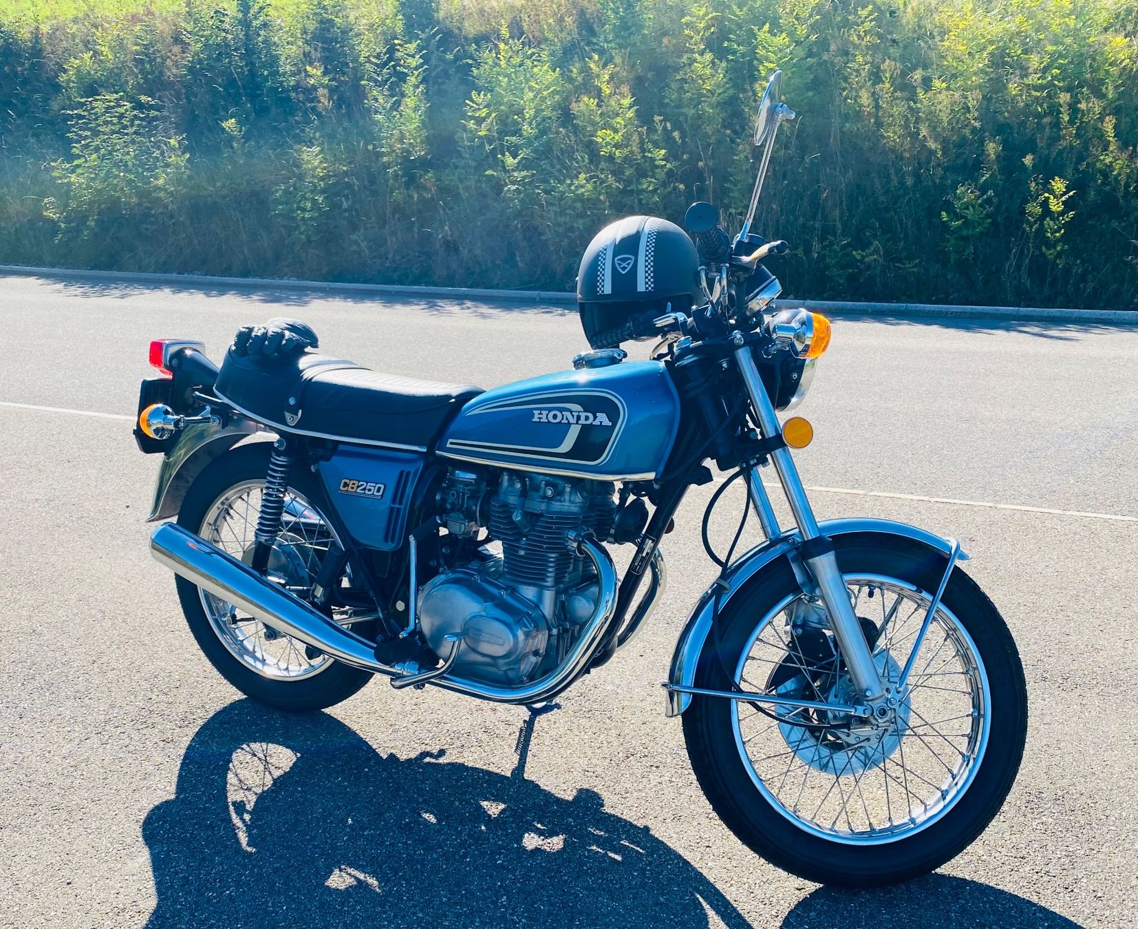 Honda Strada: HONDA  CB 250 G Veteran 1977 – Usato da Adetswil venduto da chrishae55