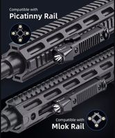 Taktische Waffe Lampe, für Picatinny Schiene und M-Lok