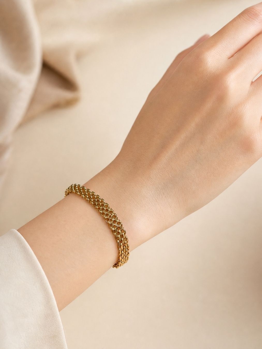 Bracelets: Edelstahl Armband – Neuf avec emballage d'origine à Oberhasli par Duabelle_official