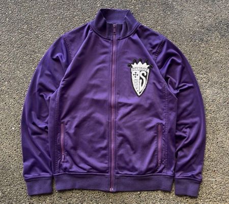 Veste Stüssy Gear Track Jacket violette Homme M #P1