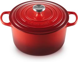 Le Creuset Bräter Signature rund 26 cm kirschrot - neu