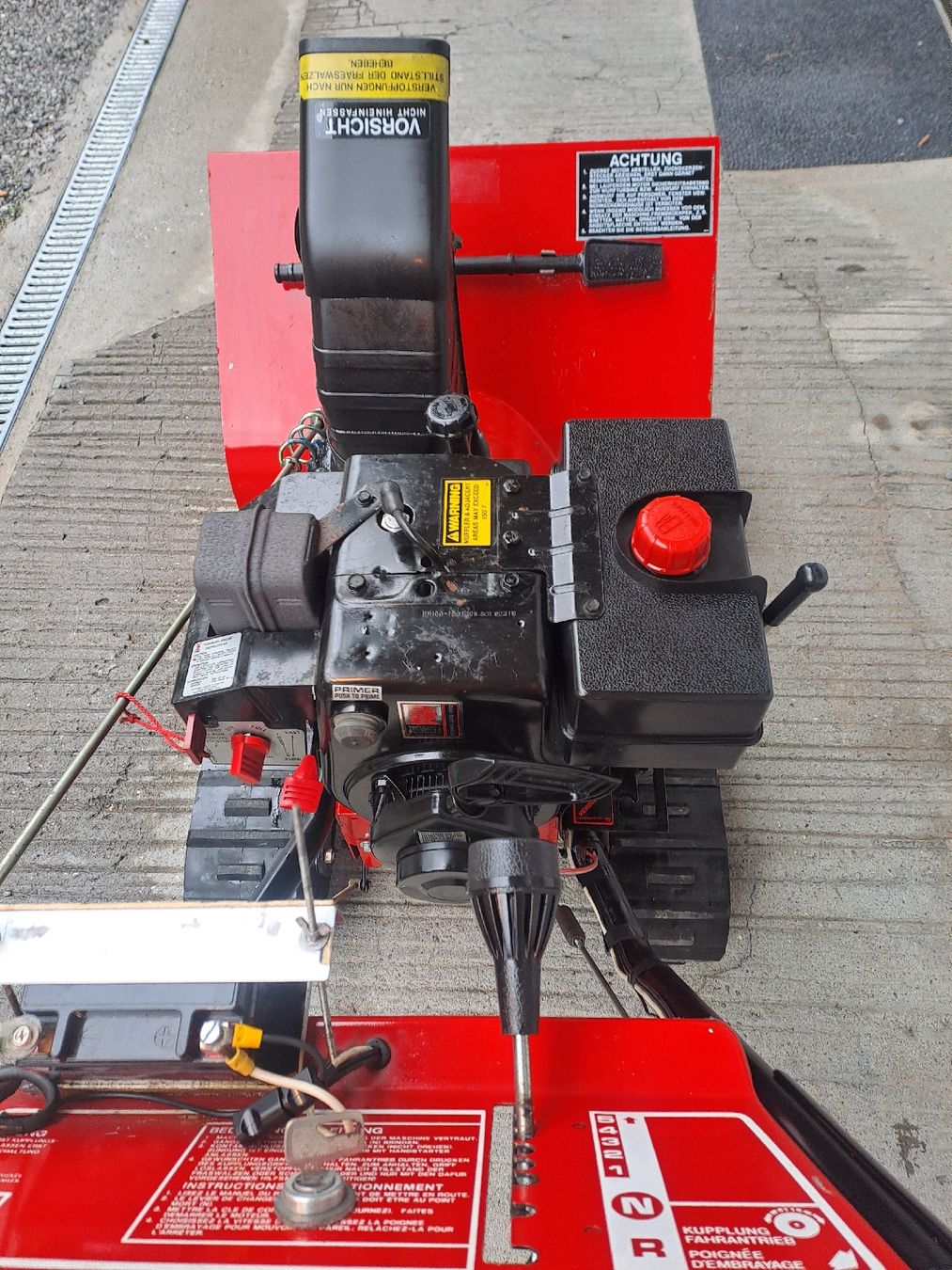 Mtd Sgombero neve: Mtd Schneefrese , Raupenantrieb – Usato da Bilten venduto da Zschweiz 1
