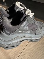 Balenciaga Triple S Gr. 36 Schwarz Turnschuhe Sneaker Schuhe