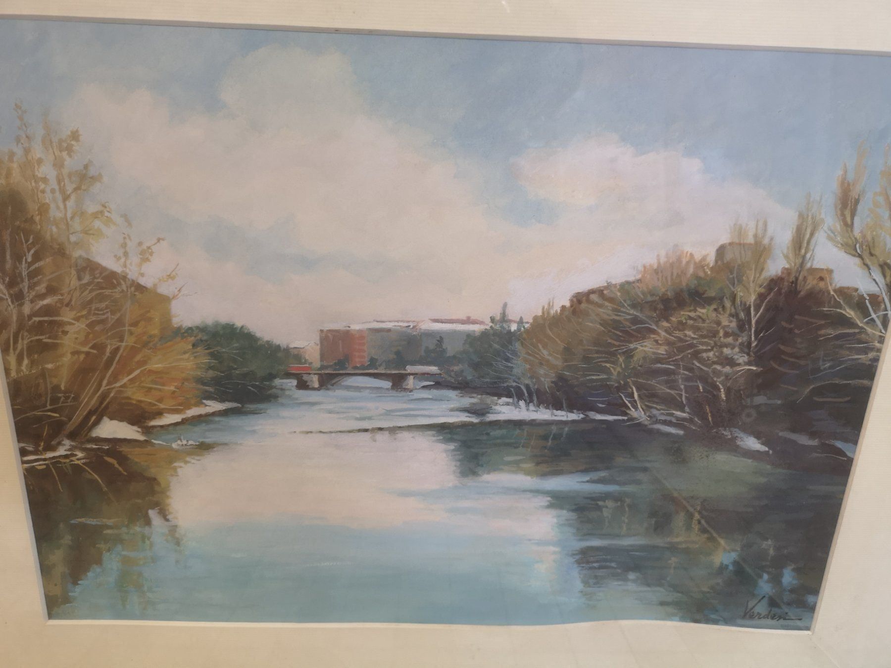 Dipinti: GRANDE AQUARELLE SIGNÉE – Usato da Genève venduto da Qanil77 1