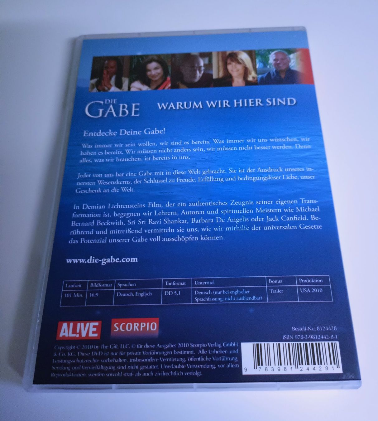 Alle DVDs: Die Gabe / DVD – Gebraucht aus Köniz von Movieportal007 1
