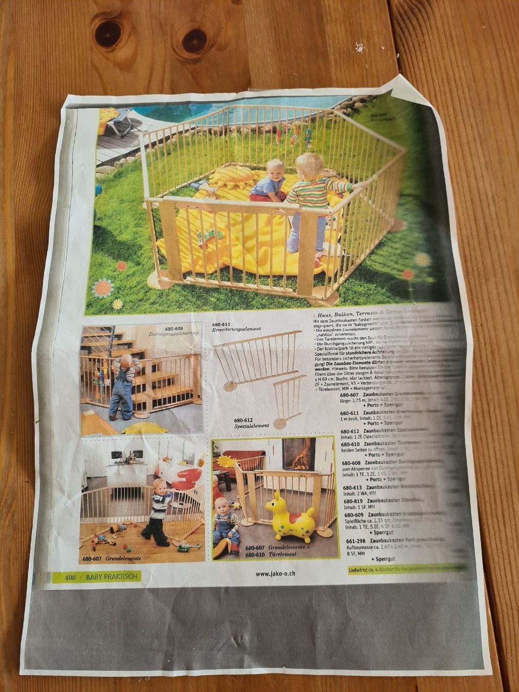 Gitter & Roste: Kinder Gittersystem aus Holz – Gebraucht aus Horw von Mirii91 1