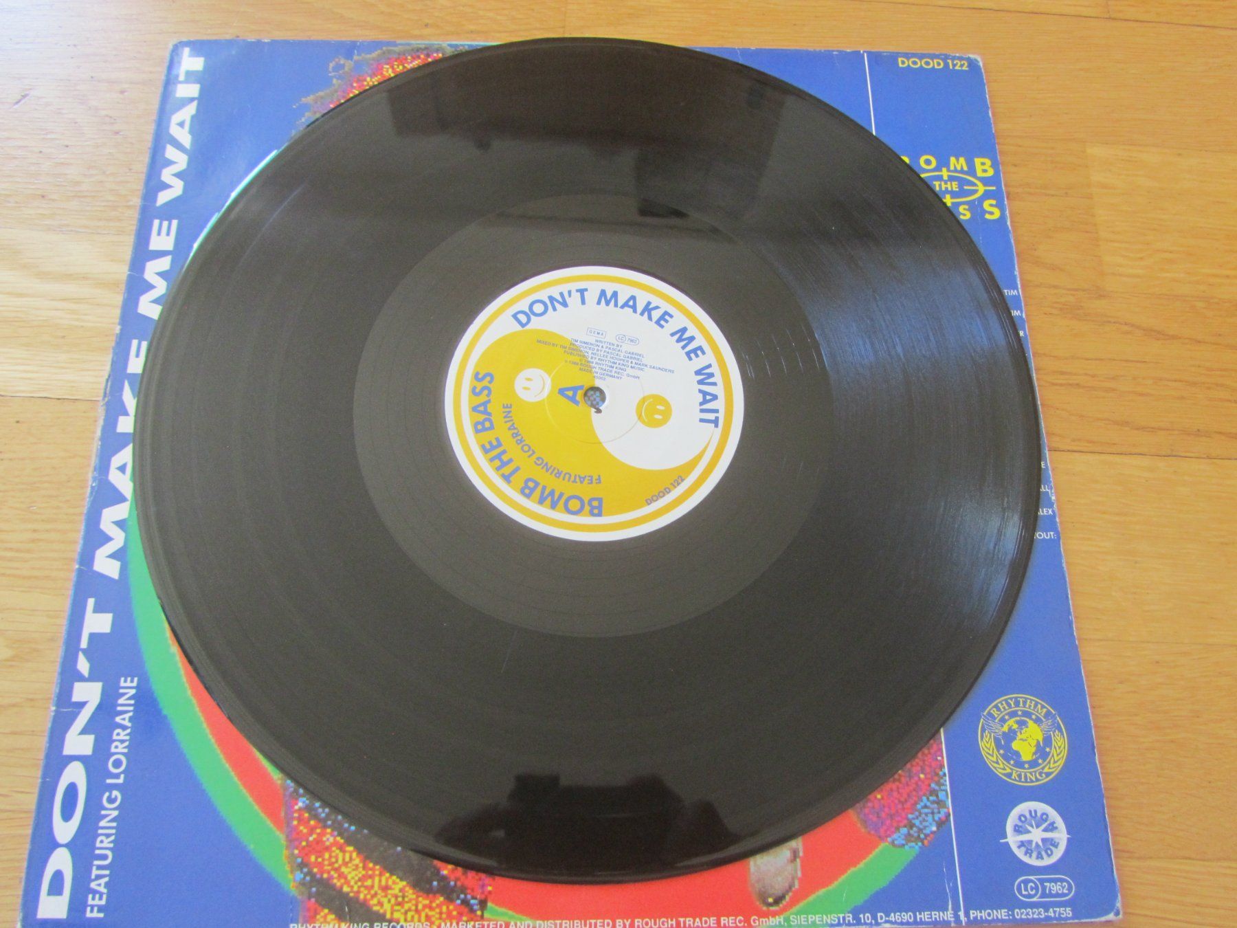 Schallplatten: Bomb The Bass Mega Blast 12" Vinyl Maxi-Single – Gebraucht aus Seengen von mikelele 1