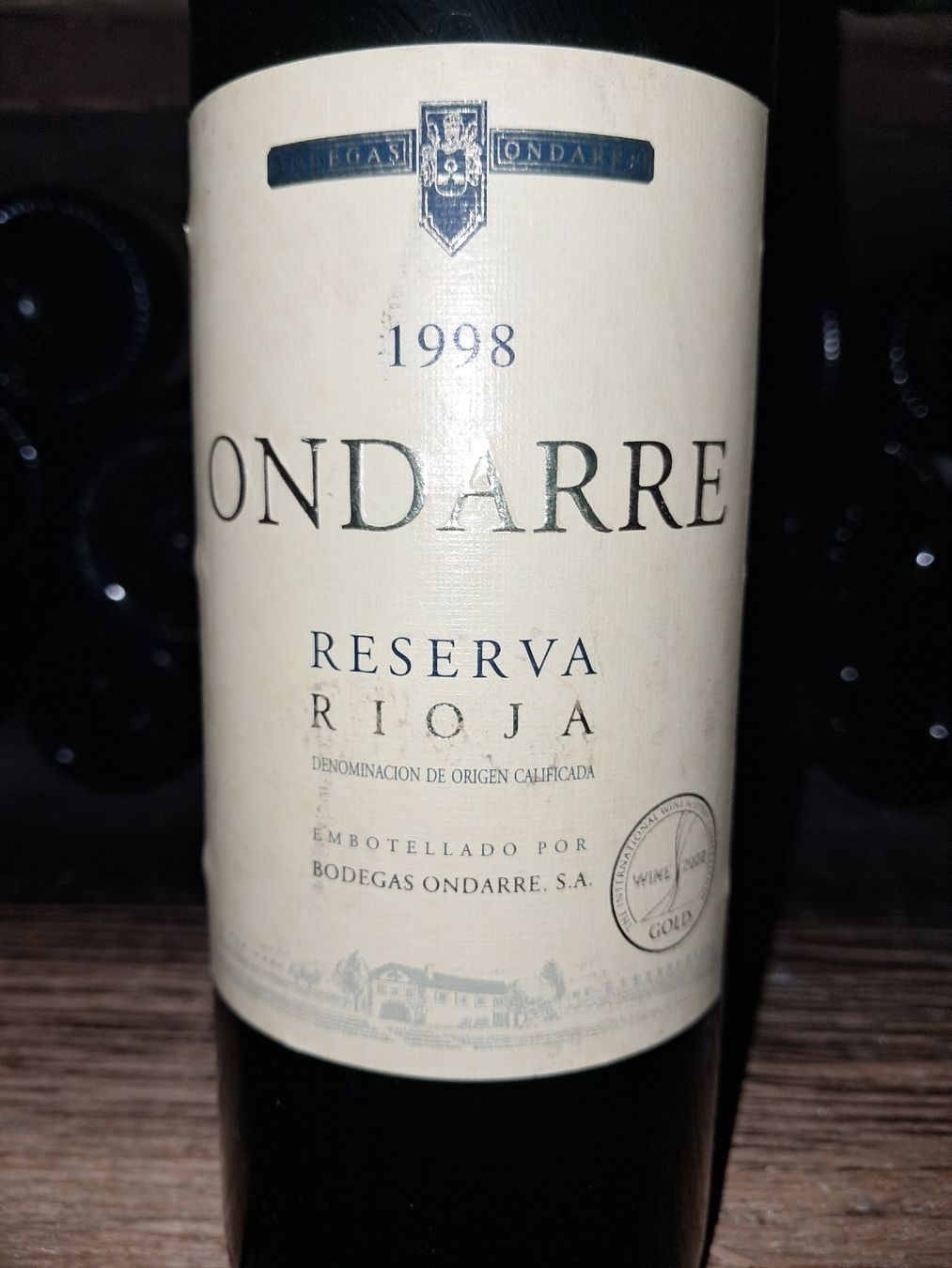 Rioja Vino: Bodegas Ondarre Reserva Rioja 1998 – Nuovo e nell'imballaggio originale da Le locle venduto da juliensaran 1