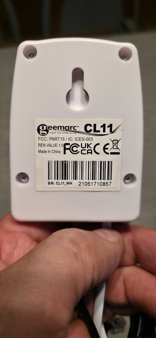 Telefoni: Geemarc CL11 Klingeltonverstärker – Usato da Henggart venduto da Nikonpower 1
