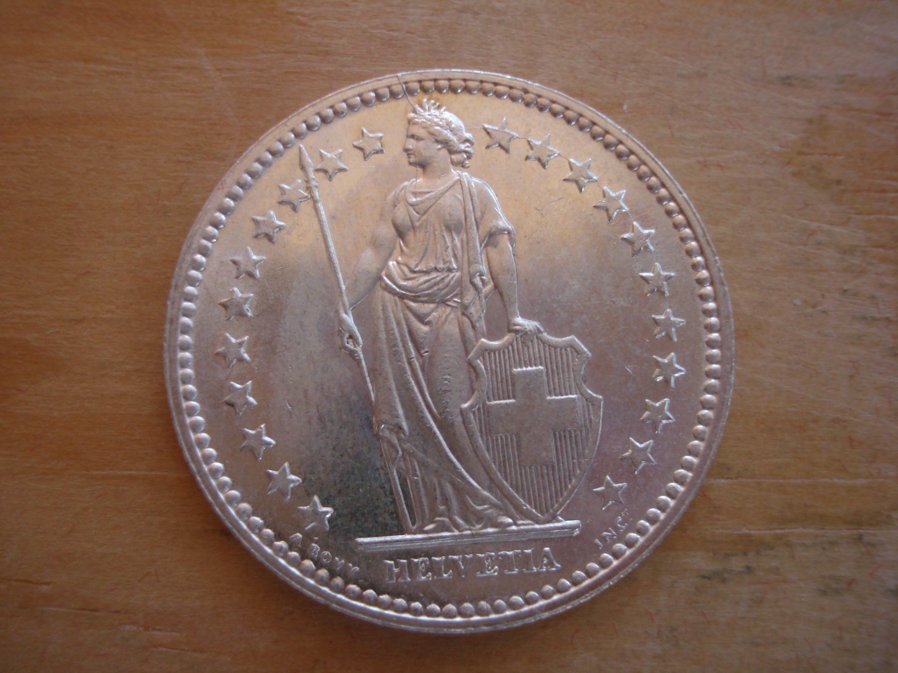 Tutti le monete: (C1) 2 Franken 1945 STGL – Usato da Erlach venduto da Net-Coins 1