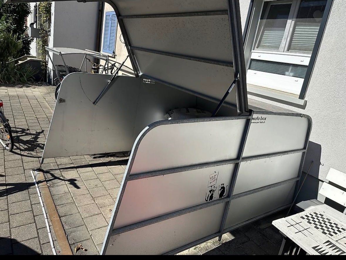 Abris: VeloBox Moto Box – D'occasion à Muttenz par anna123 2