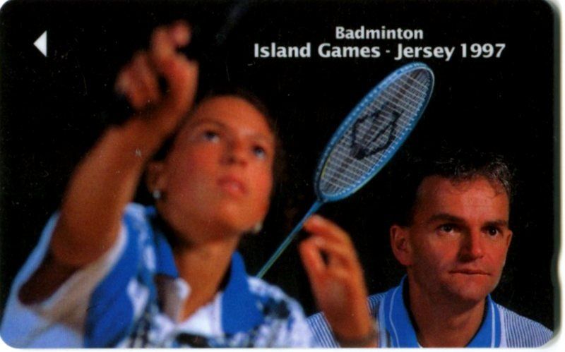 Cartes de téléphone: Telefonkarte "Badminton". Jersey. – D'occasion à Basel par Butsch5