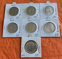 5 Reichsmark Serie 1939