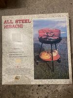 All Steel Hibachi Barbecue Grill mit Unterschrank