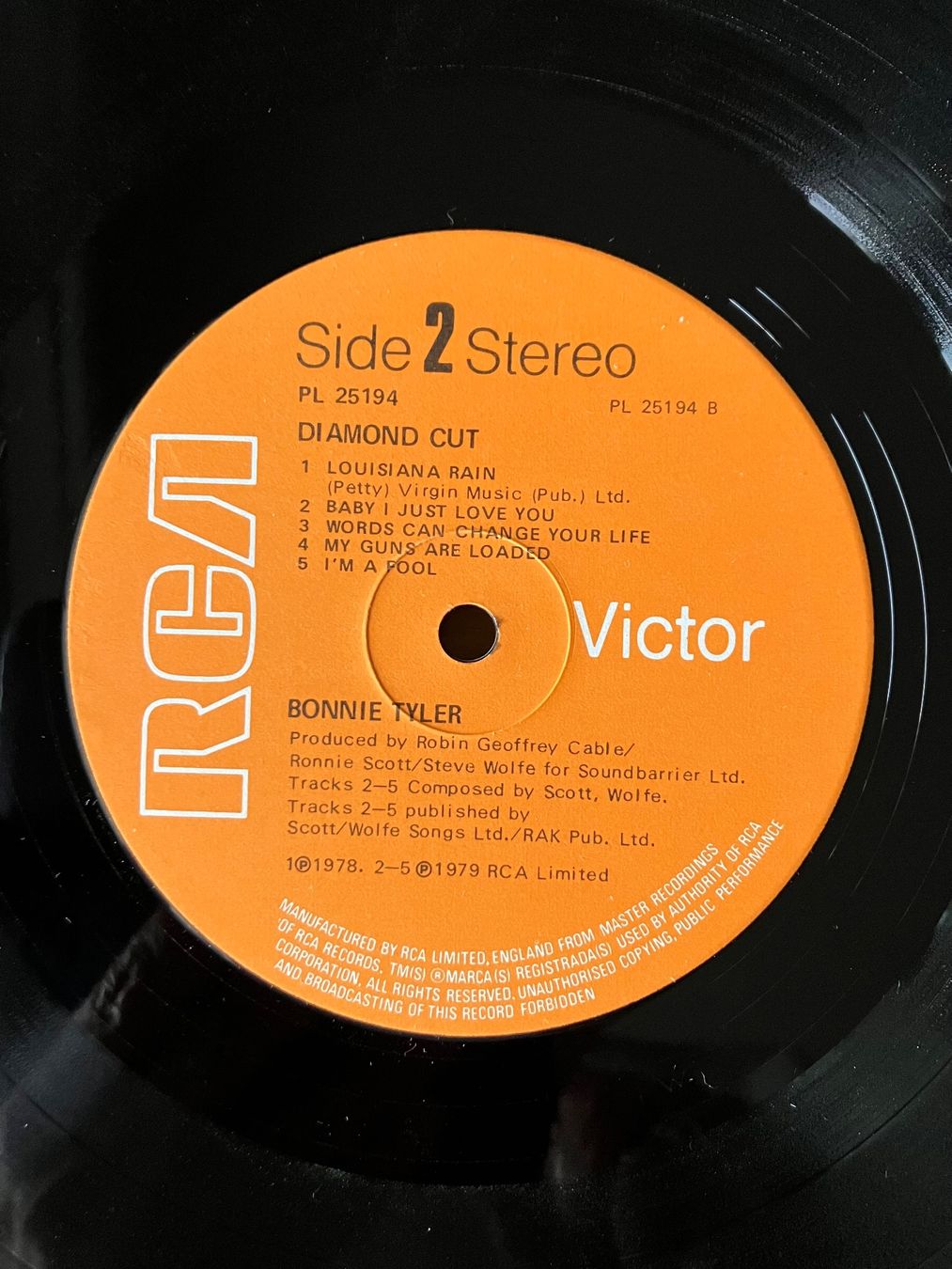Dischi in vinile: LP  Bonnie Tyler, Diamond Cut – Usato da winterthur venduto da Grami1 7