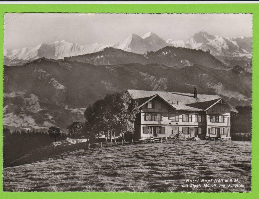 Cartoline postali: Hotel Napf - alte AK um 1950 – Usato da Vitznau venduto da Ropaku