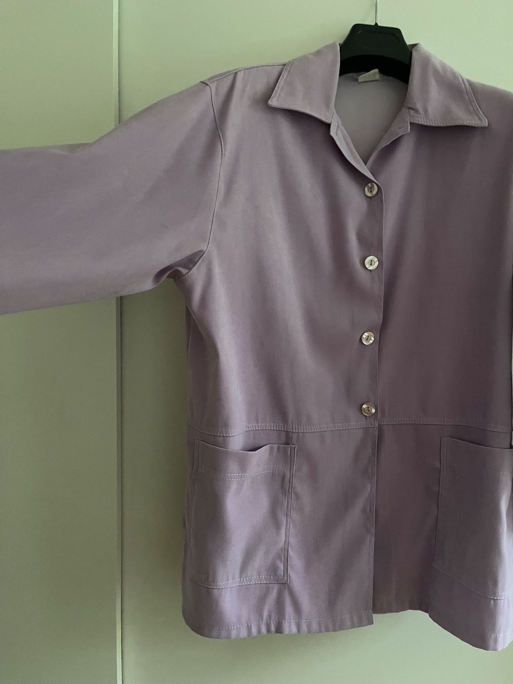 Camicette: Chemise lila taille L – Usato da Sion venduto da edelweissse 2