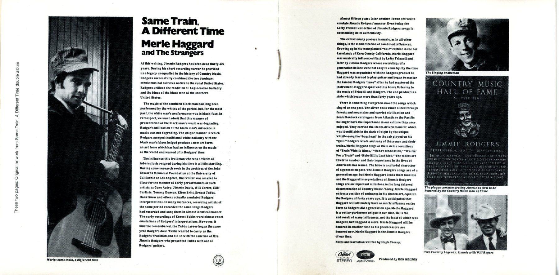 CD: CD - MERLE HAGGARD Same Train, A Different Time (J. Rodgers) – Nuovo (secondo la descrizione) da Morges venduto da evnocha3 6