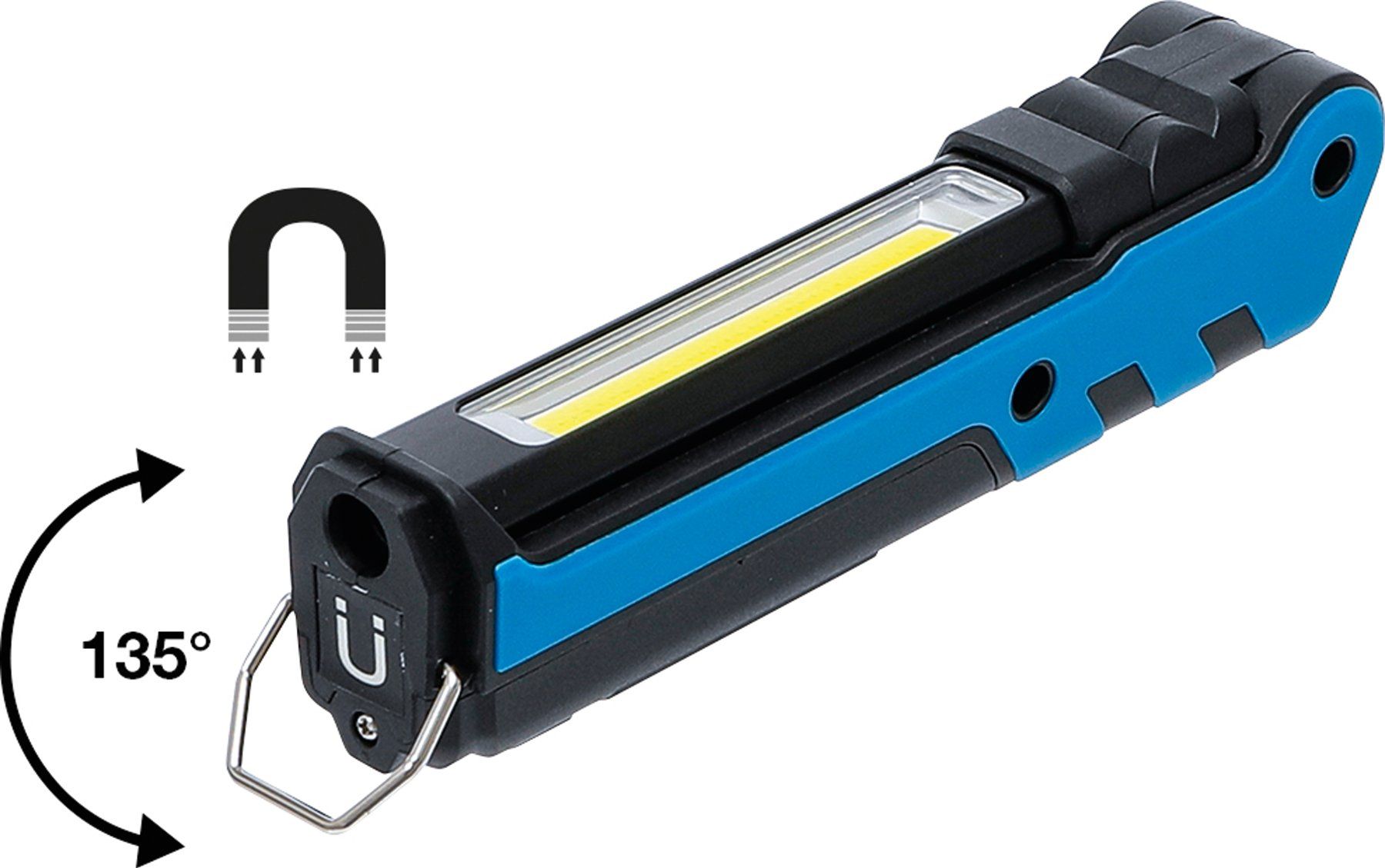 Lampade: Akku Arbeits- Knicklampe, COB-LED, 5 W – Nuovo (secondo la descrizione) da Dietikon venduto da KFZ-Spezialwerkzeuge 2