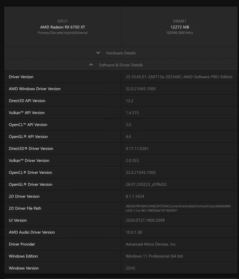 Amd Cartes graphiques: msi AMD RX 6700 XT eGPU – D'occasion à Dielsdorf par EinTechy 5